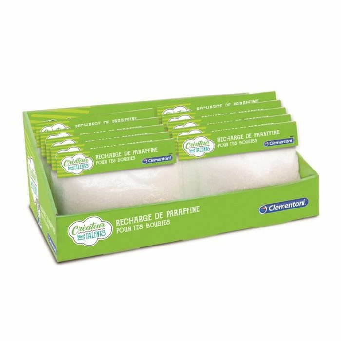 Clementoni Recharge de paraffine pour bougies Talent Creator