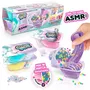 Canal Toys Crazy Sensations Kit ASMR 4 Textures Satisfaisantes - Sable, Foam, Slime et Slime Bomb pour Effets Sonores Relaxants