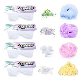 Canal Toys Crazy Sensations Kit ASMR 4 Textures Satisfaisantes - Sable, Foam, Slime et Slime Bomb pour Effets Sonores Relaxants