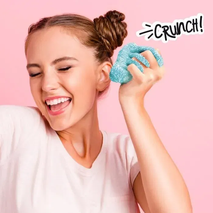 Canal Toys Crazy Sensations Kit ASMR 4 Textures Satisfaisantes - Sable, Foam, Slime et Slime Bomb pour Effets Sonores Relaxants