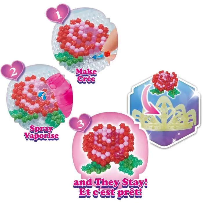 Aquabeads - Jeu de Perles à Repasser AQUABEADS - Diadème Princesses Disney (Belle, Jasmine, Raiponce) Aquabeads - Jeu de Perles à Repasser AQUABEADS - Diadème Princesses Disney (Belle, Jasmine, Raiponce)