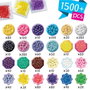 Aquabeads Set de perles Fairy Unicorns 1500 pièces