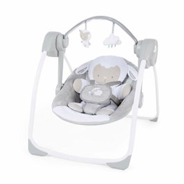 Ingenuity Balancelle électrique pliable Petit Mouton Gris