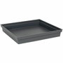 EDA Soucoupe Carrée Toscane Gris Anthracite 40 cm