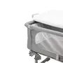 Nania DODI - Lit bébé cododo et lit d'appoint 2 en 1 - Matelas ultra confort 4cm - 5 positions de hauteur - 80 x 42 cm