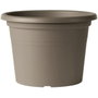 Deroma Pot de fleurs rond Day R Camel Taupe 60 cm