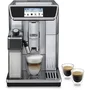 De'Longhi PrimaDonna Elite ECAM650.75.MS - Machine expresso automatique avec broyeur à grains, 21 recettes, pression 15 bar, réglable, application Coffee Link - Inox