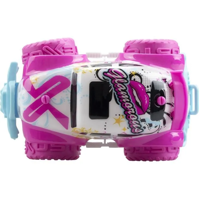 Exost Mini Pixie - Voiture télécommandée tout-terrain rose 1:24, 14 cm, 8 km/h, robuste, pour enfants dès 5 ans - EXOST MINI PIXIE