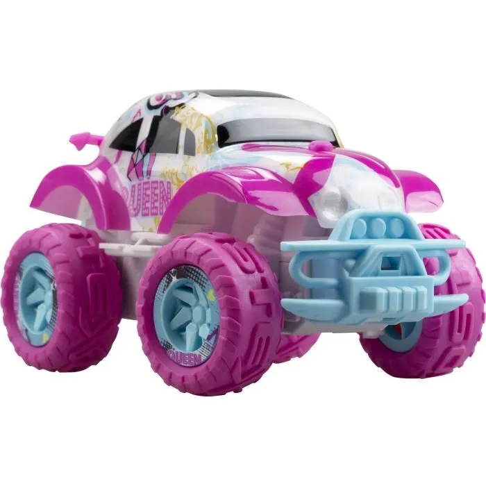 Exost Mini Pixie - Voiture télécommandée tout-terrain rose 1:24, 14 cm, 8 km/h, robuste, pour enfants dès 5 ans - EXOST MINI PIXIE