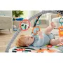 Fisher-Price Tapis d'activités sensoriel 3 en 1 bébé HBP41 - Jouet d'éveil multicolore dès la naissance