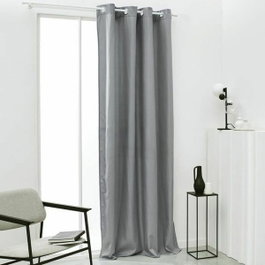 Today Rideau Isolant Thermique Essential Uni - Acier - 140 x 240 cm