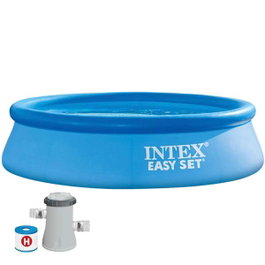 Intex - Piscine hors-sol Easy Set 305 x 76 cm avec pompe filtre 1250 l/h