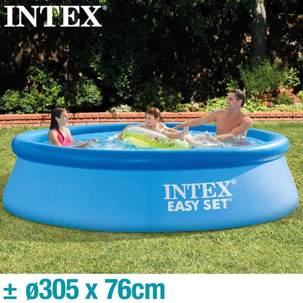 Intex - Piscine hors-sol Easy Set 305 x 76 cm avec pompe filtre 1250 l/h Intex - Piscine hors-sol Easy Set 305 x 76 cm avec pompe filtre 1250 l/h