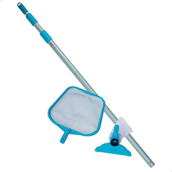 Intex Kit d'entretien de piscine avec manche télescopique de 239 cm Intex Kit d'entretien de piscine avec manche télescopique de 239 cm