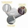 Medisana Couverture Chauffante HDW XL 180x130cm Réversible