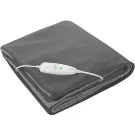Medisana Couverture chauffante HDW - Format XL 180 x 130 cm - Ultra douce, réversible, lavable - 4 niveaux de température - Sécurité anti-surchauffe