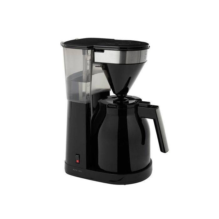 Melitta Cafetière Filtre Easy Top Therm II 1023-08, 1 L, 1050 W, Noir, Pour jusqu'à 12 tasses