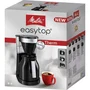 Melitta Cafetière Filtre Easy Top Therm II 1023-08, 1 L, 1050 W, Noir, Pour jusqu'à 12 tasses