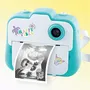 Appareil photo instantané 3 en 1 pour enfants Canal Toys CLK 001 - Bleu, impression sans encre par transfert thermique, 250+ photos, stickers et feutres inclus