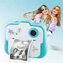 Appareil photo instantané 3 en 1 pour enfants Canal Toys CLK 001 - Bleu, impression sans encre par transfert thermique, 250+ photos, stickers et feutres inclus