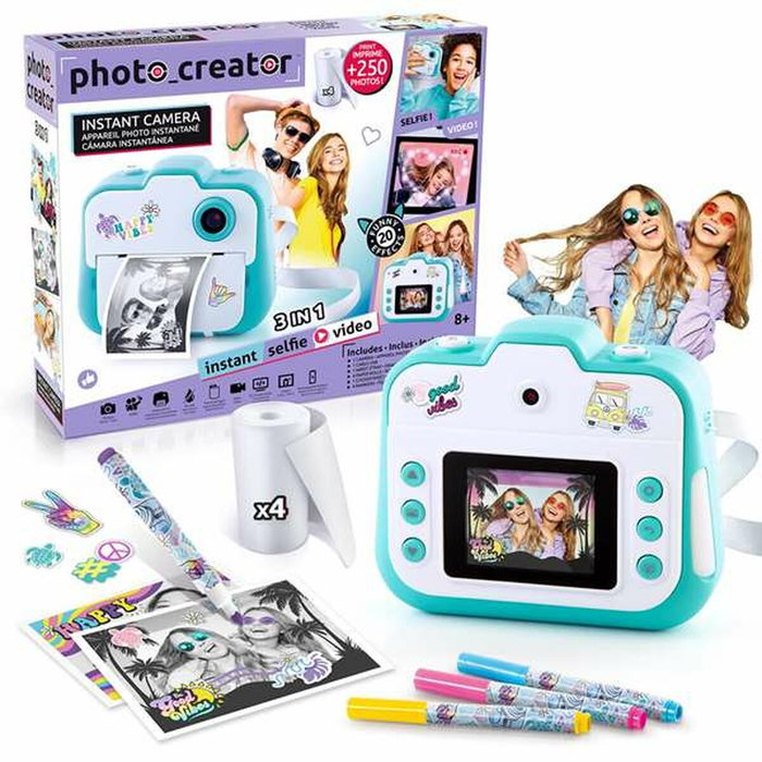Canal Toys Photo Creator - Appareil Photo Instantané 3 en 1