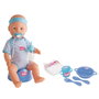 Silvertorn Poupon New Born Baby Bleu 43cm