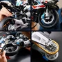LEGO Technic 42130 - Maquette de Moto BMW M 1000 RR à l'Échelle 1:5, Modèle de Construction Technic pour Adultes, Cadeau pour Passionnés