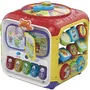 VTech Baby - Cube des découvertes interactif multi-activités parlant et musical pour bébé à partir de 9 mois - 10 mélodies et 4 chansons - Multicolore