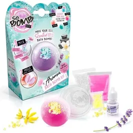 Canal Toys - Kit Création Bombe de Bain Effervescente Aromathérapie et Décorations pour Enfant - Sécuritaire, Non Toxique - BBD 038