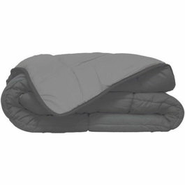 Toison D'Or Couette Légère Microfibre Gris & Argent 140 x 200 cm