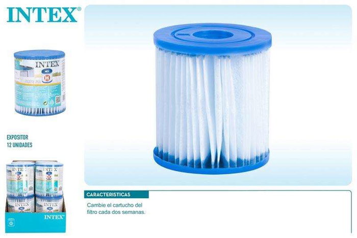Intex - Cartouche de filtre de remplacement pour piscine Type H - Modèles assortis Intex - Cartouche de filtre de remplacement pour piscine Type H - Modèles assortis