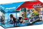 Playmobil 70572 Moto de Police et Voleur City Action