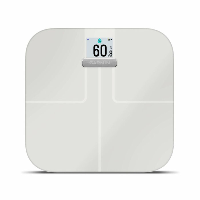 Garmin Index S2 - Balance connectée blanche pour analyse corporelle