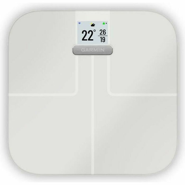 Garmin Index S2 - Balance connectée blanche pour analyse corporelle