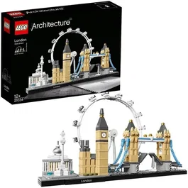 LEGO Architecture 21034 Londres Skyline - Set de construction avec 468 pièces - Maquette de monuments - Pour adultes et enfants à partir de 12 ans