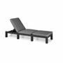 ALLIBERT by KETER Daytona Deluxe Chaise Longue Aspect Rotin