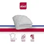 Abeil Couette chaude Douceur Absolue microfibre polyester blanc 220x240 cm - 400 g/m2, toucher peau de pêche, finition ganse blanche