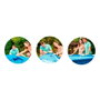 Intex Kit Piscine Hors Sol Tubulaire Ronde Metal Frame 366 x 76 cm