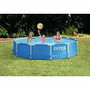 Intex Kit Piscine Hors Sol Tubulaire Ronde Metal Frame 366 x 76 cm