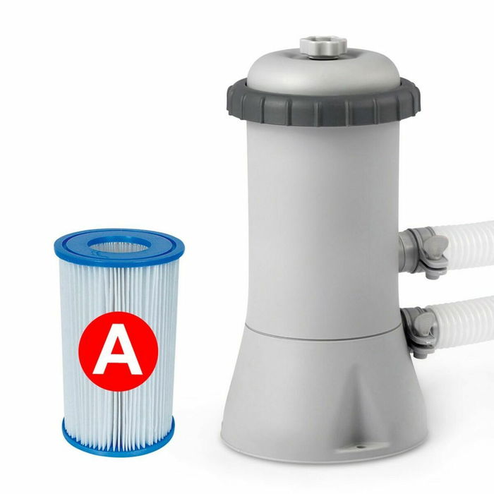 Intex Kit Piscine Hors Sol Autoportante Easy Set Ronde 396 x 84 cm (28142NP) avec Pompe et Filtre à Cartouche