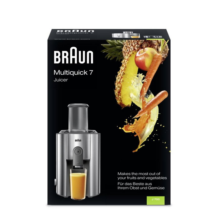 Braun J700 Centrifugeuse MultiQuick 7 - Inox