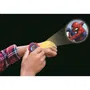 Lexibook - Montre digitale de projection Spider-Man avec 20 images et anneau de sélection - Afficheur de l'heure et de la date - Bracelet ajustable pour enfant dès 3 ans