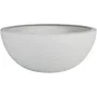 Eda - Graphit Up - Pot vasque décoratif Ø 40 cm - Résistant au gel et aux UV - Pour intérieur et extérieur - Volume 14,9 L - Blanc cérusé