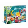 Clementoni - Science & Jeu - Mes premiers cristaux - Kit de création de cristaux colorés et translucides pour enfants