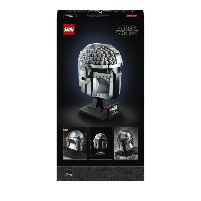 LEGO 75328 Star Wars - Le Casque du Mandalorien - Maquette de Collection à Construire pour Adultes - Décoration et Cadeau LEGO 75328 Star Wars - Le Casque du Mandalorien - Maquette de Collection à Construire pour Adultes - Décoration et Cadeau