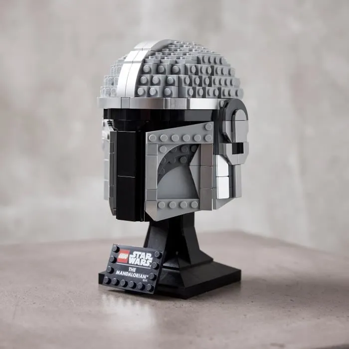 LEGO 75328 Star Wars - Le Casque du Mandalorien - Maquette de Collection à Construire pour Adultes - Décoration et Cadeau LEGO 75328 Star Wars - Le Casque du Mandalorien - Maquette de Collection à Construire pour Adultes - Décoration et Cadeau