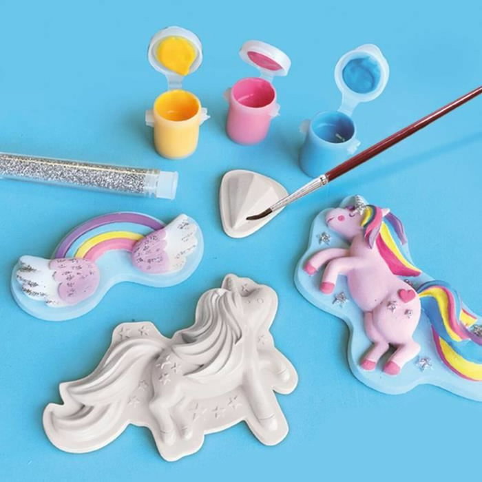 SES Creative Kit de moulage et peinture Licornes SES Creative Kit de moulage et peinture Licornes