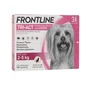 Frontline Tri-Act - Anti-puces, anti-tiques et répulsif moustiques pour chien de 2 à 5 kg - 3 pipettes - Action préventive contre la maladie de Lyme et la leishmaniose