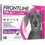 Frontline Tri-Act chien - Anti-puces anti-tiques - 20-40kg - 3 pipettes
