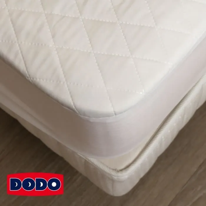 Dodo Protège-matelas imperméable et matelassé Aalborg - 160 x 200 cm
